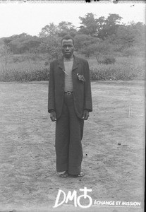 Portrait of a man, Africa, ca. 1896-1911