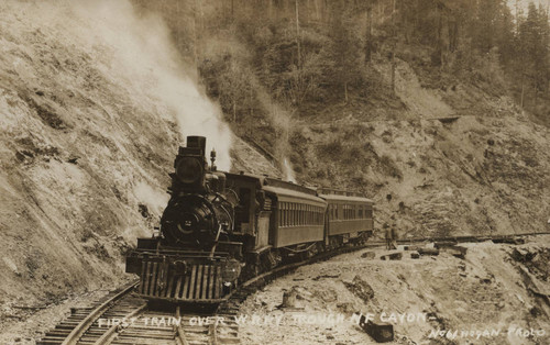 Train in Feather River Canyon