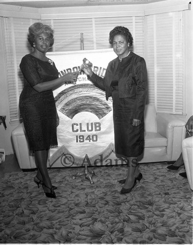 Two women, Los Angeles, 1964