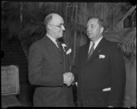 John F. Eastwood and Charles E. Arnn, Los Angeles, circa 1934