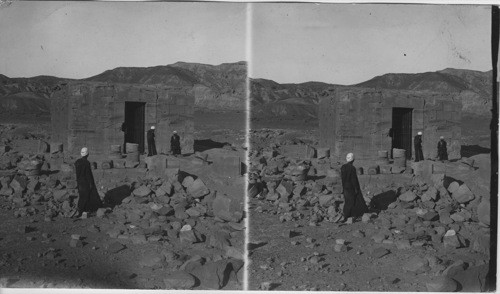 Small Temple, Amenophis III near El-Kab, Egypt