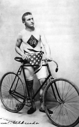 Cyclist Emile Ulbrecht