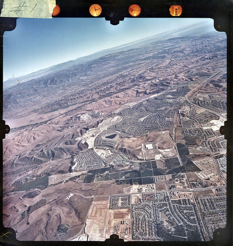 [Mission Viejo and El Toro aerial view, 1974 photograph]