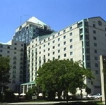 View of the Hyatt Regency Hotel