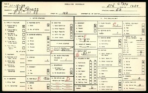 WPA household census for 143 East 81st Street, Los Angeles County