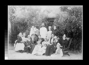 Missionary families, Shandong, China, 1897