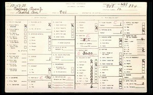 WPA household census for 941 S GRAND AVE, Los Angeles County