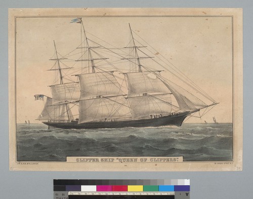 Clipper ship "Queen of Clippers"