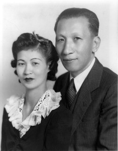 Marn Kim and his wife