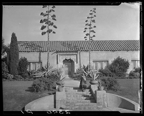 Harry Motson Gorham residence, Santa Monica, 1928