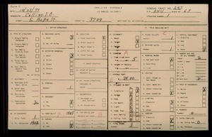 WPA household census for 3709 S HOPE ST, Los Angeles