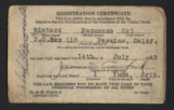 Registration certificate, D.D.S. Form 2, Richard Kazumasa Oki