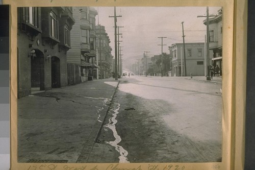 17th St. West from Church St., 1920