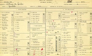 WPA household census for 1011 S DACOTAH, Los Angeles