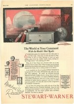Stewart-Warner Matched-Unit Radio advertisement