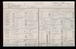 WPA household census for 605 W 106 ST, Los Angeles County