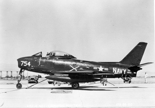 PictionID:43265681 - Catalog:16_003818 - Title:XNorth American Fury FJ-2 NAA photo - Filename:16_003818.TIF -