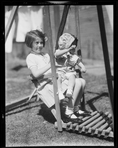 Snapshots, 10 1/2 months, Southern California, 1932
