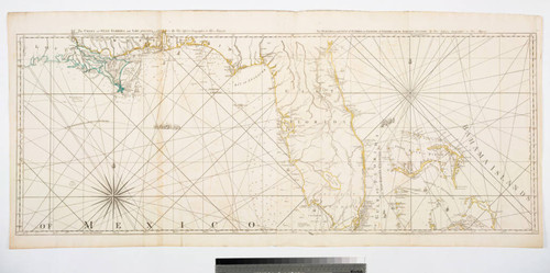 Coast of West Florida and Louisiana by Thos. Jefferys, Geographer to His Majesty.: Peninsula and Gulf of Florida or Channel of Bahama with Bahama Islands, by Thos. Jefferys, Geographer to His Masjesty