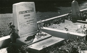 Grave of Rev. Octave Moreau, a PEMS missionary in Tahiti