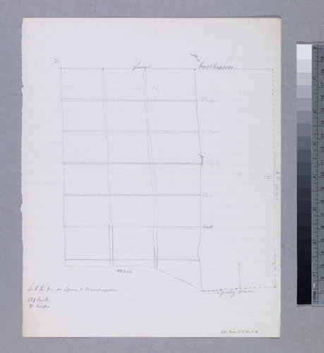 Childs, O. W.; subdivision sketches