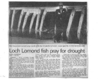 Loch Lomond fish pray for drought