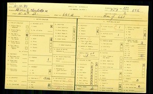 WPA household census for 661 W 6TH ST, Los Angeles County