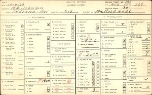 WPA household census for 515 INDIANA AVE, Los Angeles County