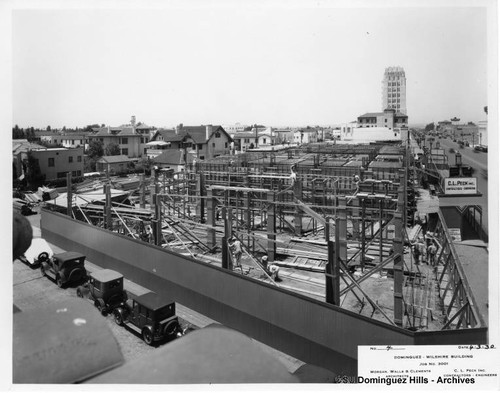 Dominguez-Wilshire Building, Construction