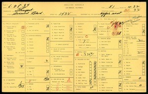 WPA household census for 1432 SUNSET BLVD, Los Angeles