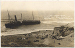 S.S. Santa Rosa wrecked near Point Arguello, Cal. July 7, 1911 No. 579