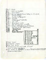 Collection of handwritten notes on information about and
directions regarding the Years of Lightning's nine reels of film, Bruce Herschensohn, January 6, 1964