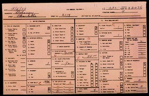 WPA household census for 2119 CHARLOTTE, Los Angeles