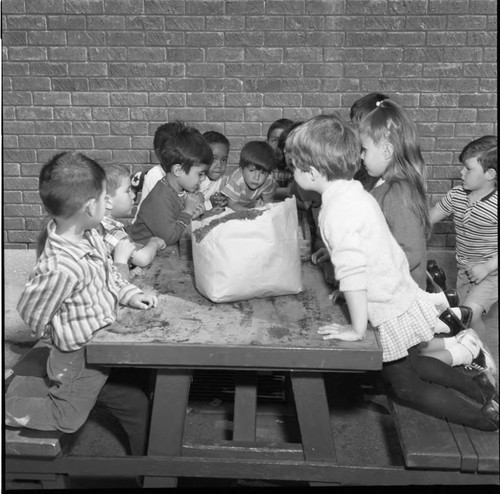 Children at Jewish Center, Los Angeles, 1967