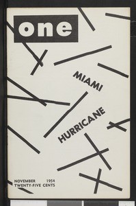ONE magazine 2/9 (1954-11)