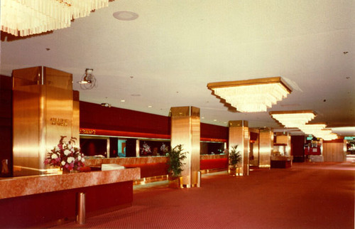 [Interior of Hilton Hotel]