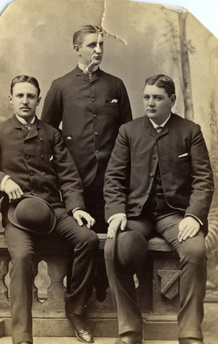 Portrait of George A. Pope, William H. Talbot and Frederick C. Talbot