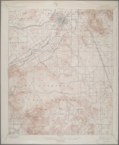 California. Riverside quadrangle (15'), 1901 (1927)