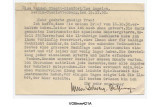 Postcard from Erwin Rudolph Schwarz-Reiflingen to Vahdah Olcott-Bickford, 15 November 1930