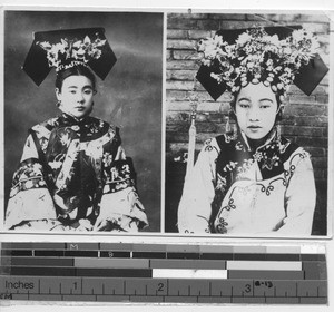 Examples of fashion for Easter at Dalian, China, 1938