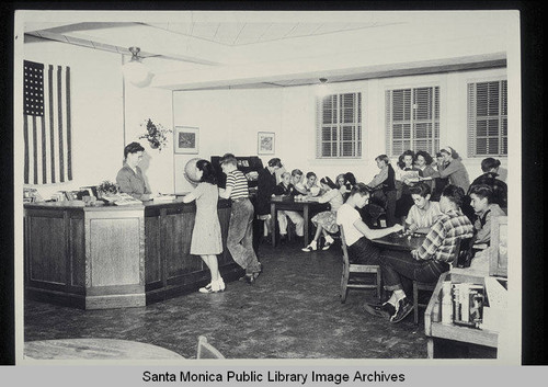 Youth Services Room, Ocean Park Branch Library, 2601 Main Street, Santa Monica, Calif
