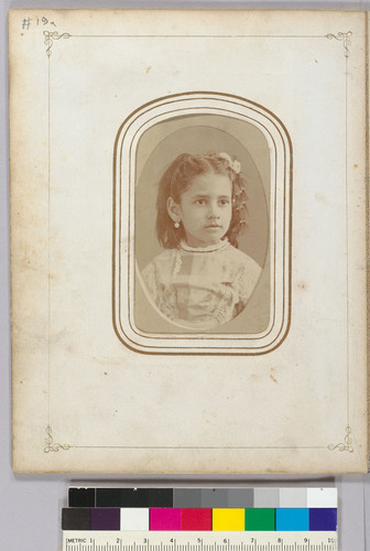 [Unidentified girl, circa 1870.]