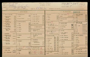 WPA household census for 1126 W 51ST STREET, Los Angeles County