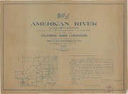 Map of American River California