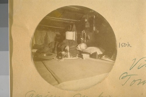 Opium smoking. [Views in China Town in 1889]