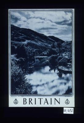 Scotland - River Aylort. Britain. Photograph by Robert M. Adam. Printed in Great Britain for the Travel Association of the United Kingdom of Great Britain and Northern Ireland