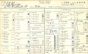 WPA household census for 710 N. FICKETT ST, Los Angeles