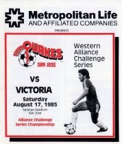 Metropolitan Life and Affiliated Companies presents Western Alliance Challenge Series: San Jose Earthquakes vs Victoria
