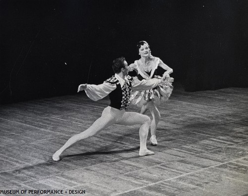 Jocelyn Vollmar and Kent Sowell in Christensen's Esmeralda Pas de Deux, 1960