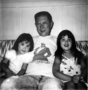 Harold Yoon and two granddaughters